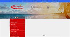 Desktop Screenshot of brownings.net